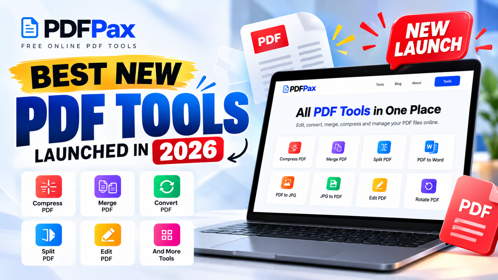 New PDF Tools 2026: Best Online PDF Tools